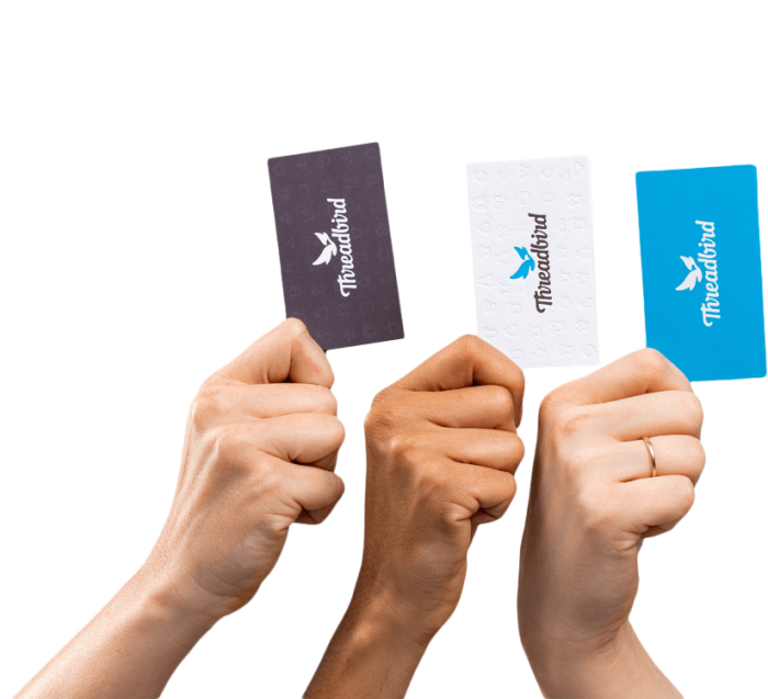 Printed Business Cards at Threadbird
