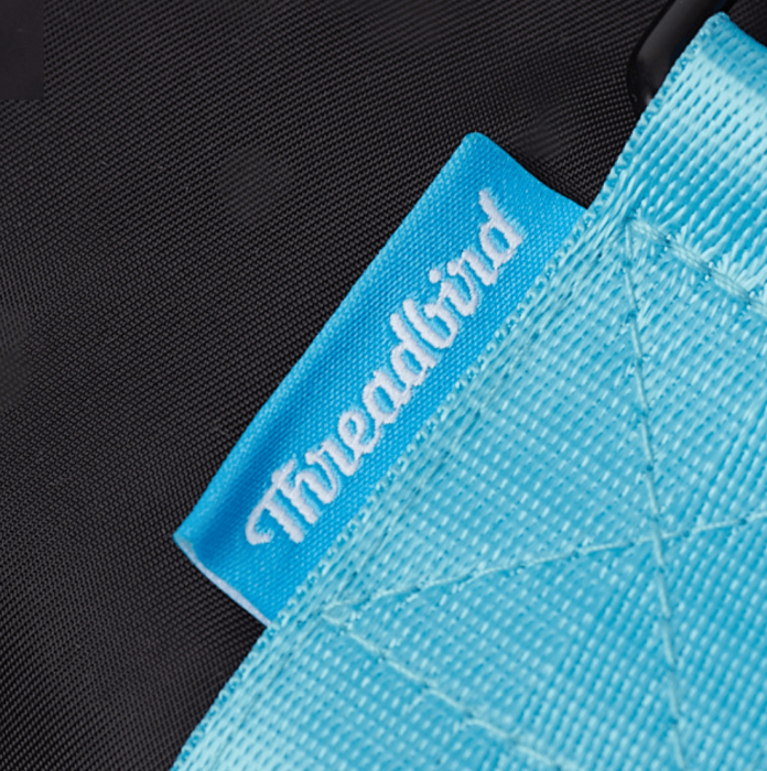 Woven label Duffel Bag