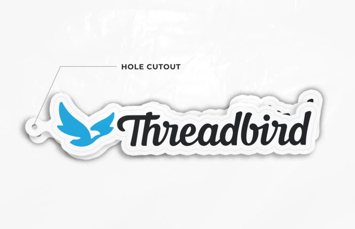 Sticker Hang Tag Logo